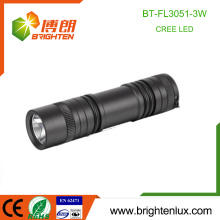 Factory Supply 3*AAA Battery Operated Aluminum 180 lumen Long Beam Portable 3W Cree XPE led High Power Torch